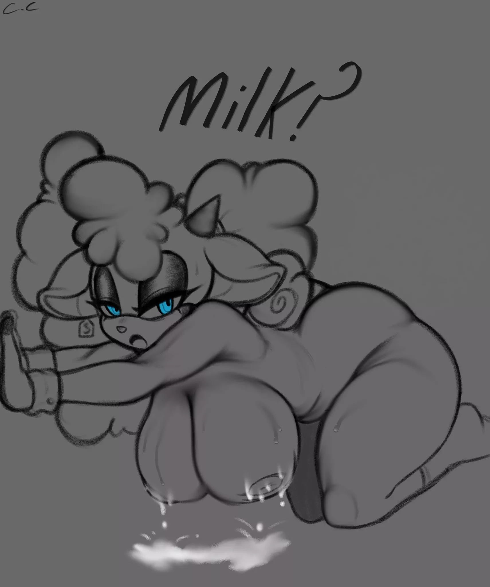 Lanolin down at the farm (Artist:ChampChidi) posted by White-Whiskey