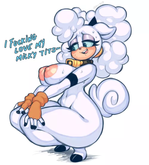 Lanolin's milky titties (Artist:ROSTII18) by White-Whiskey
