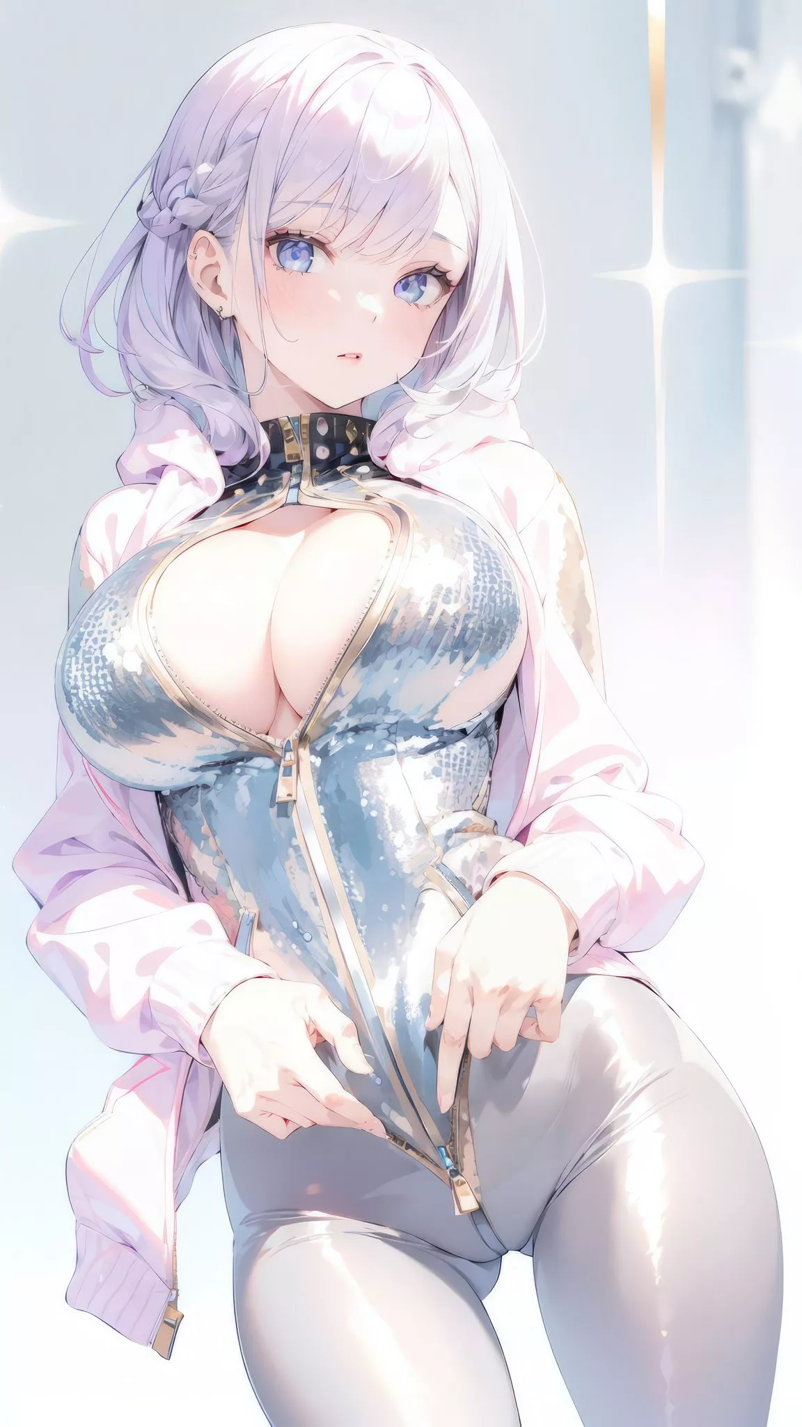 Partial Glitter Bodysuit posted by CheetahSperm18