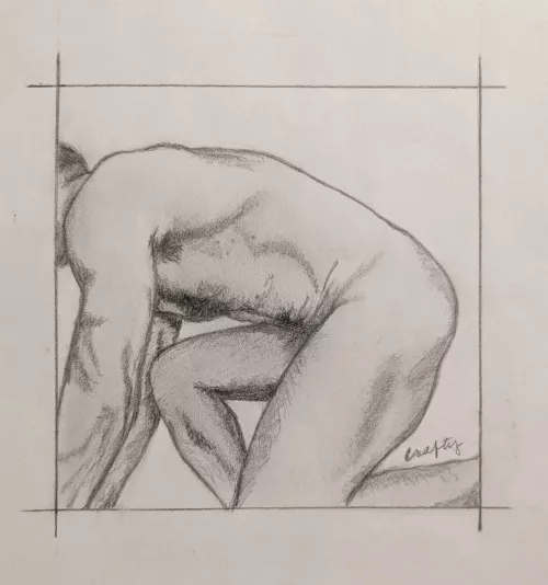 Pencil sketch inspired by Redditor u/PourLeMerite. Graphite on bristol. by Crafty510