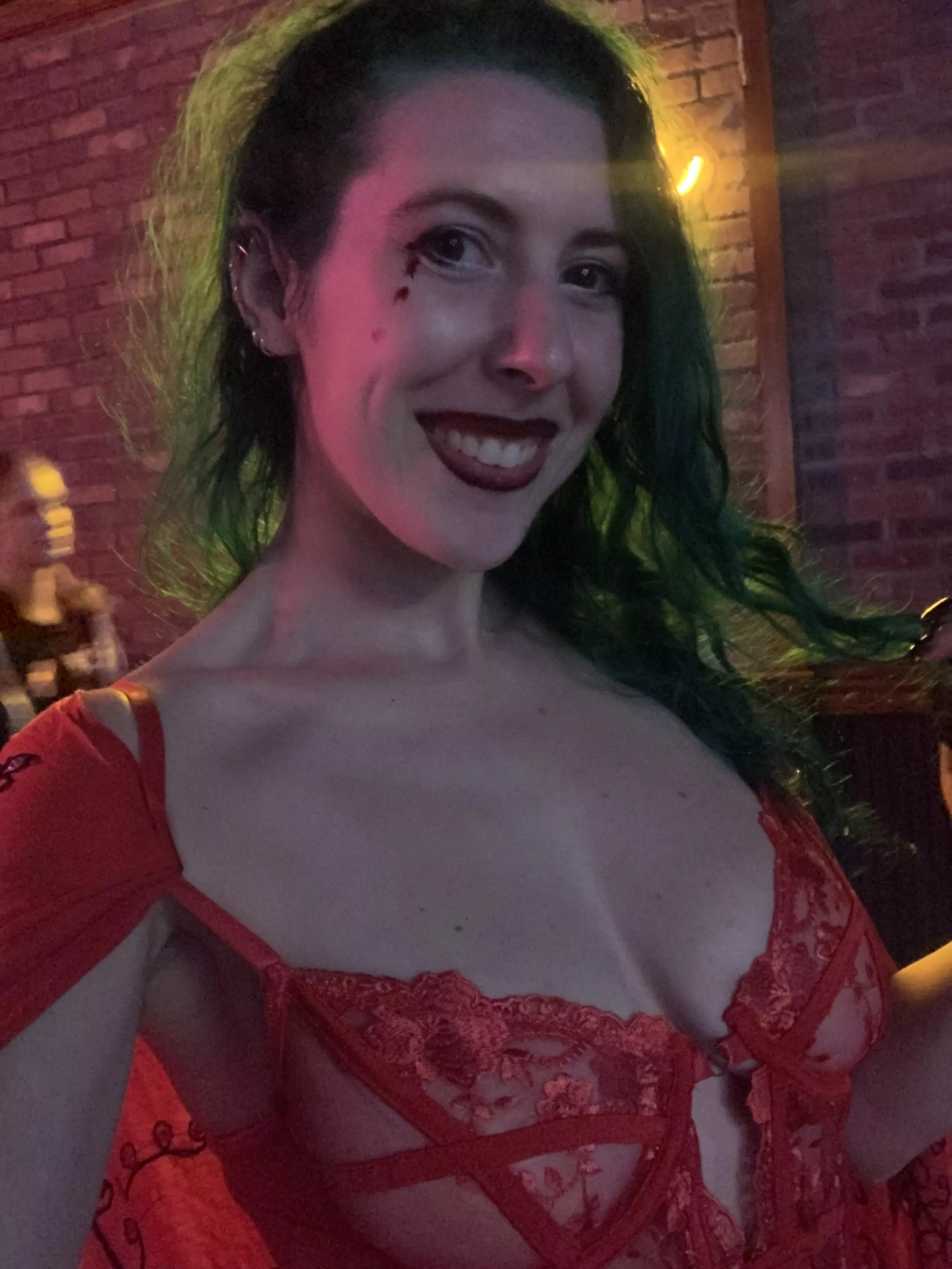 Rockin the red lingerie posted by sirenskiss3