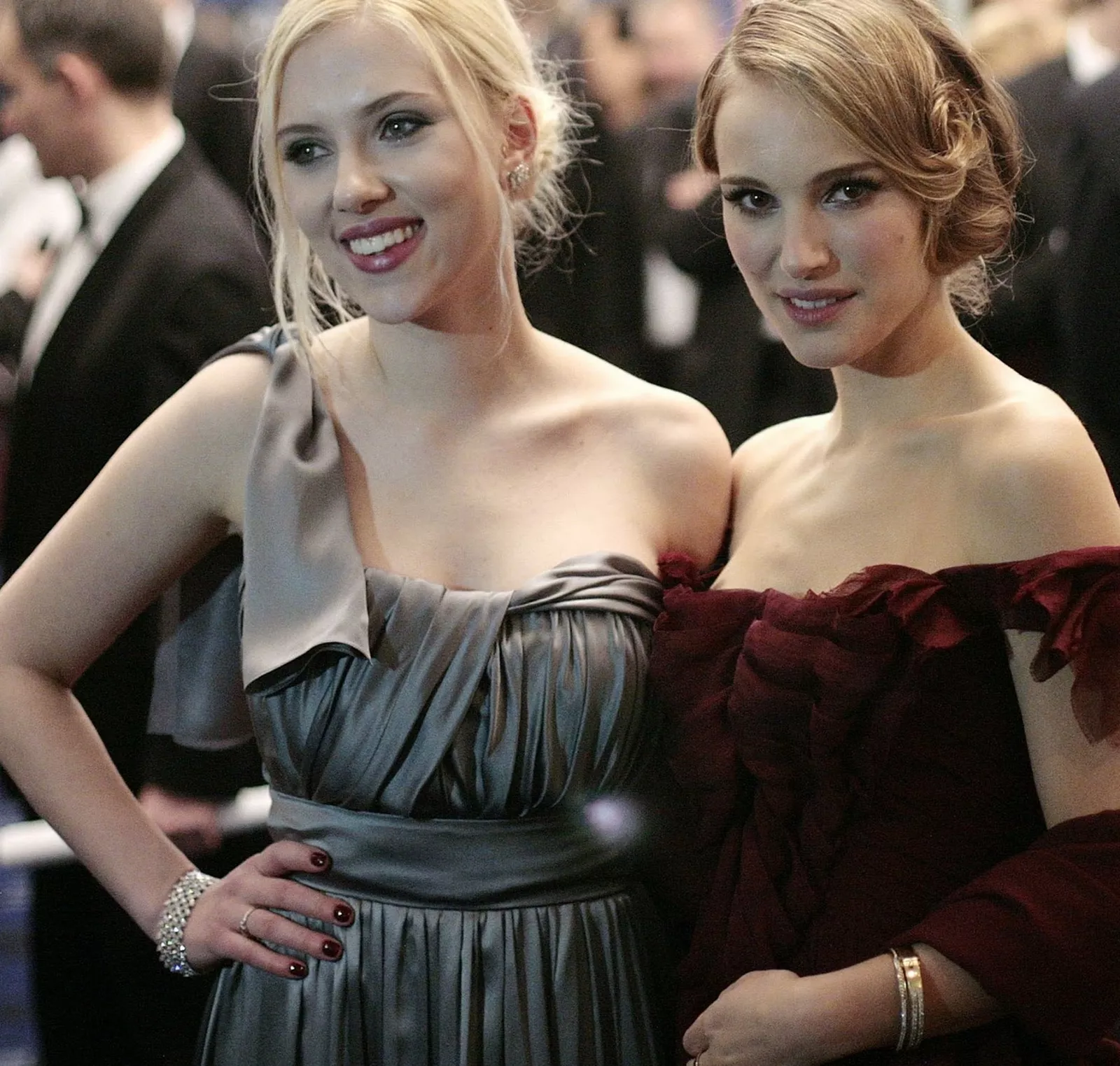 Scarlett Johansson & Natalie Portman posted by afieldheadbutt757