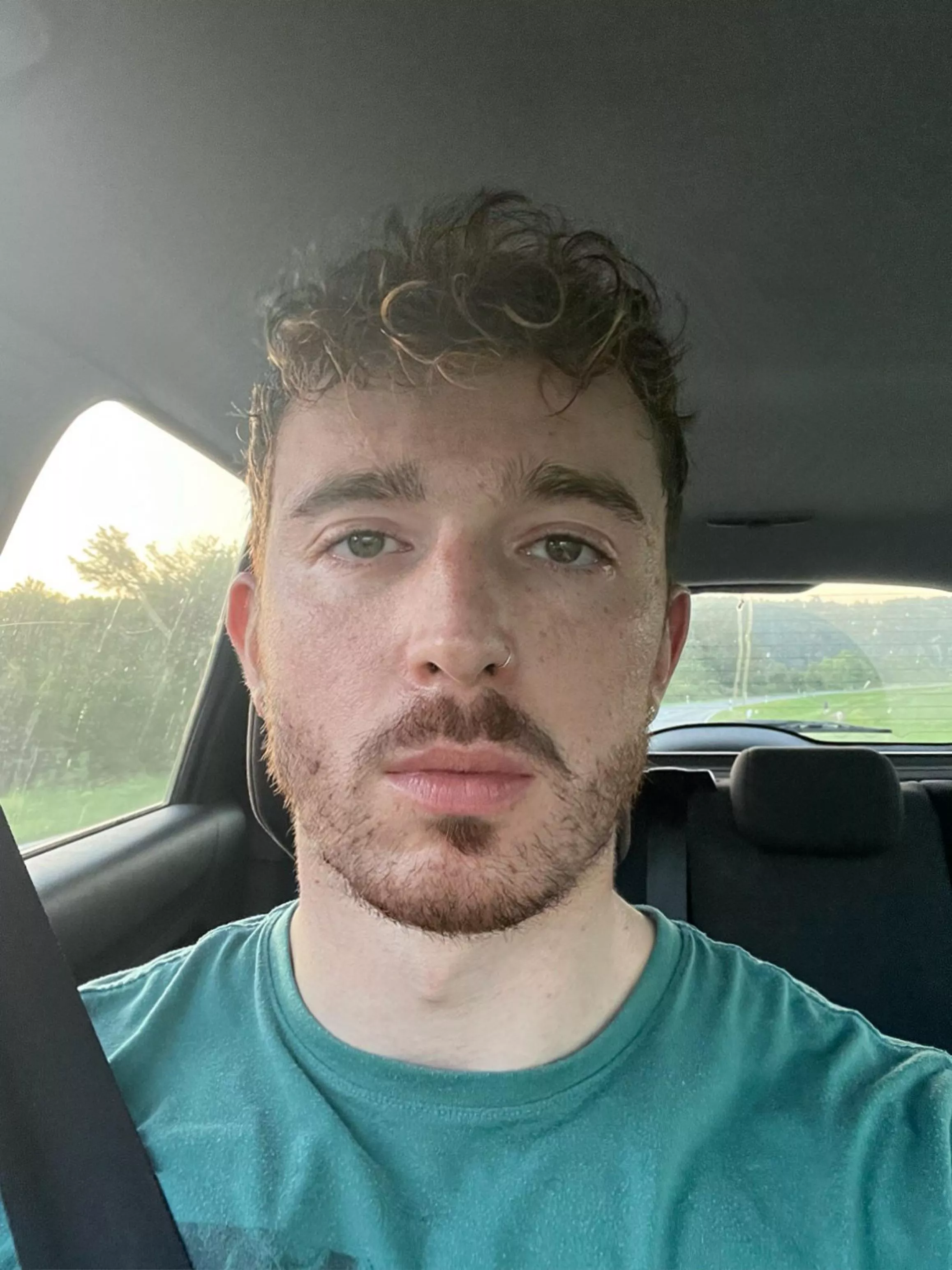 Starting to embrace my natural curls and grow my beard.What do you think?🙈 posted by TheColdOnes