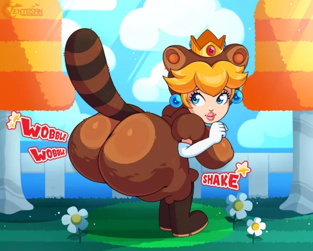 Tanooki Peach (Tenjosan) by Tenjosan_