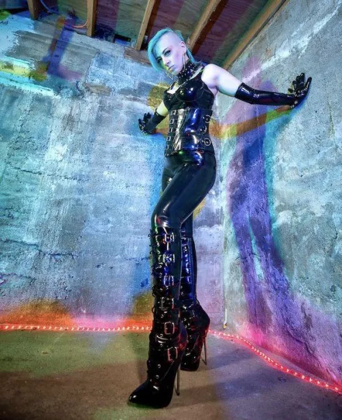 The perfect outfit to step on you in by _GoddessLilith_