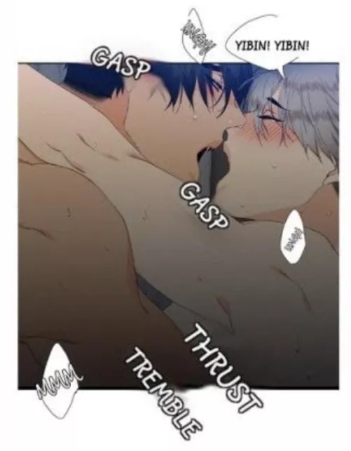 The pure passion in this panel (Blood Link) by justhamiltonthing