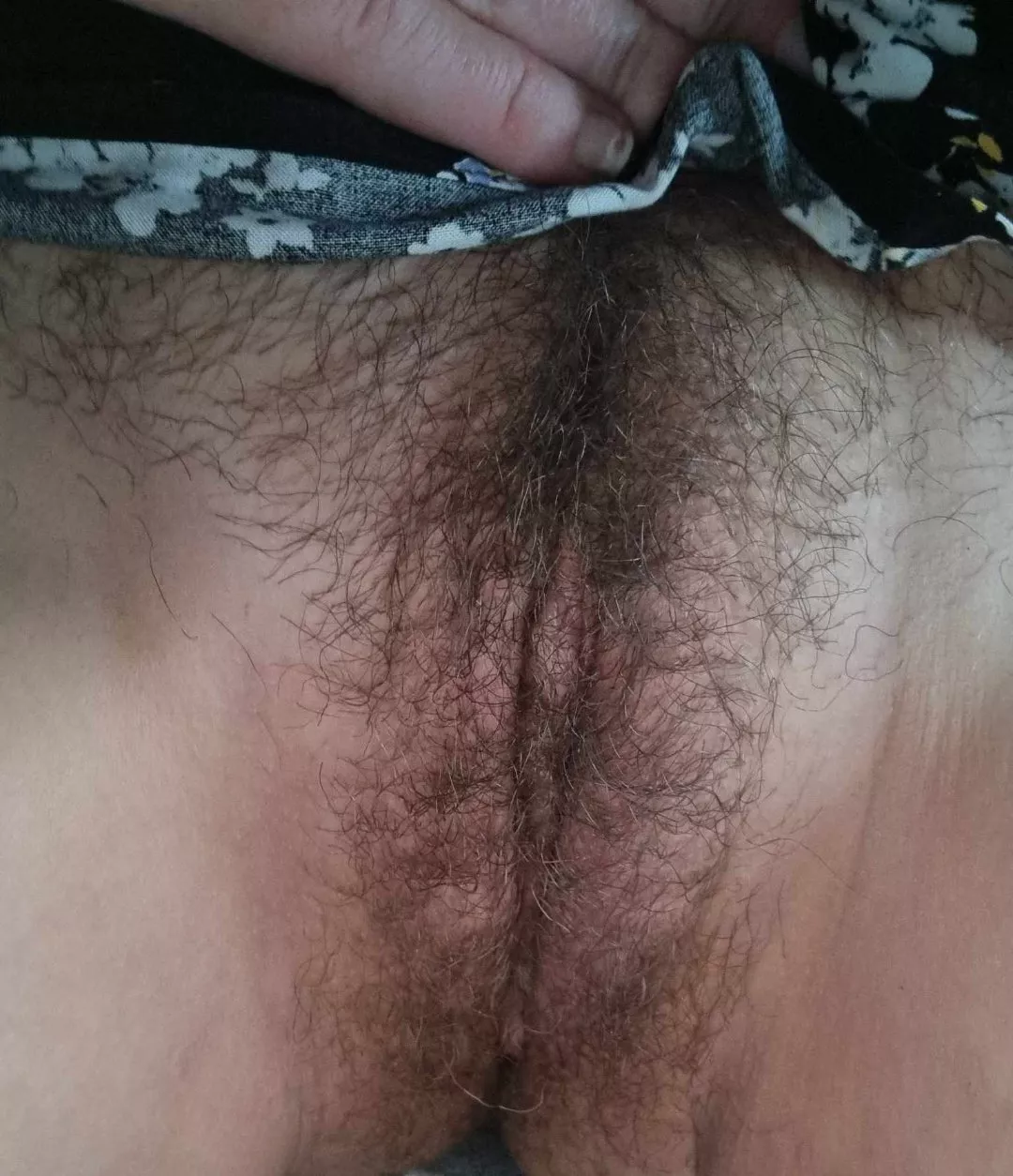 A cheeky slip off the panties under the dress pussy/bush picture posted by Dangerous-girl3
