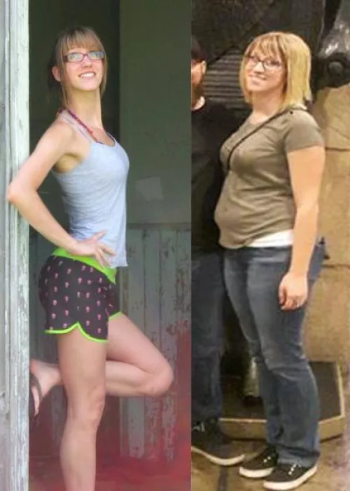 I wonder what the girl on the left would say to the girl on the right? by Postmodernhootbot