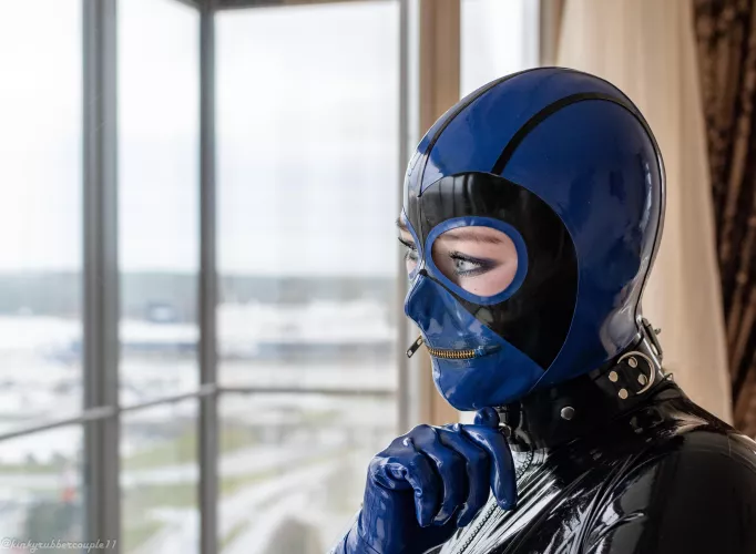 Looking at the world outside by kinkyrubbercouple