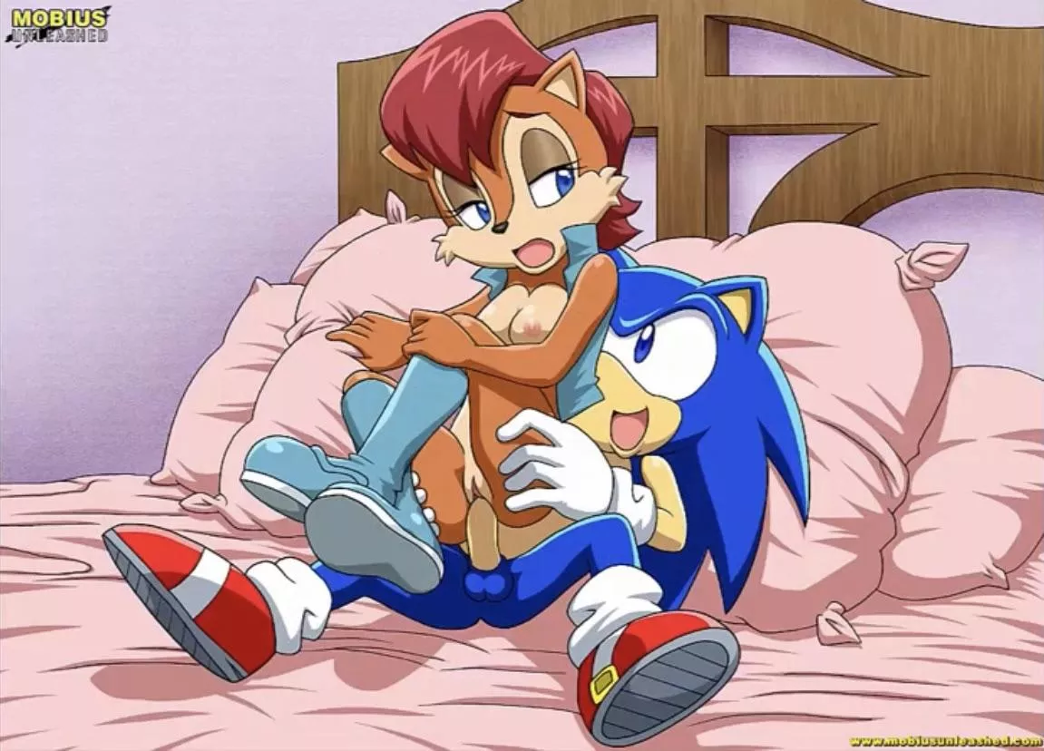 Sonic and Sally [MF] (Palcomix) posted by TheSecretNaame