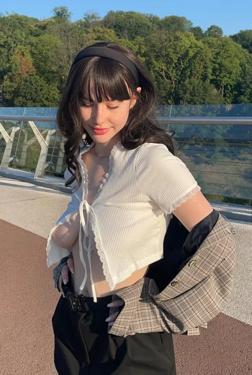 Wearing this today. I hope someone notices and tries to grope me! by sadgloomy_