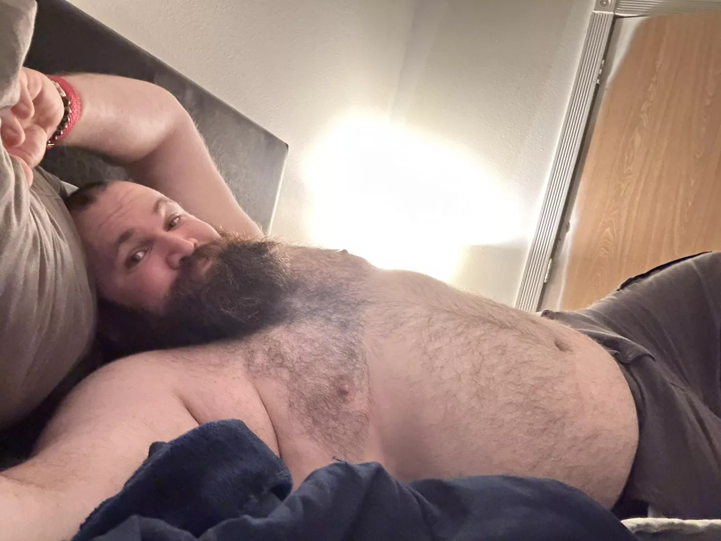 Bearded bear hanging out by GrumpyBeagle