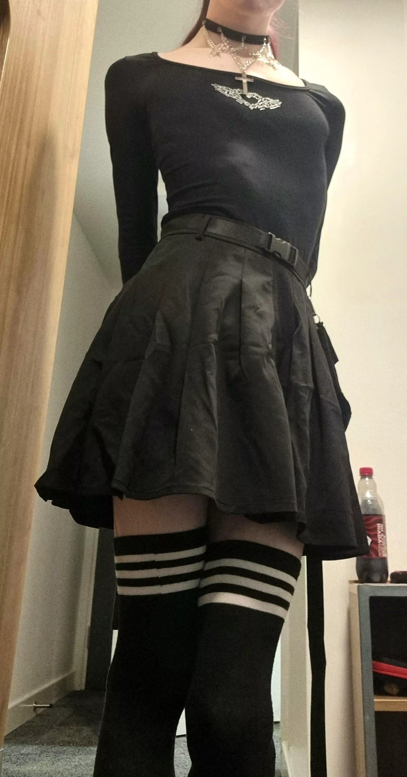 Got some new clothes but I dont think they go as well together as id hoped >:3 Thoughts?? <3 posted by itsmurmea
