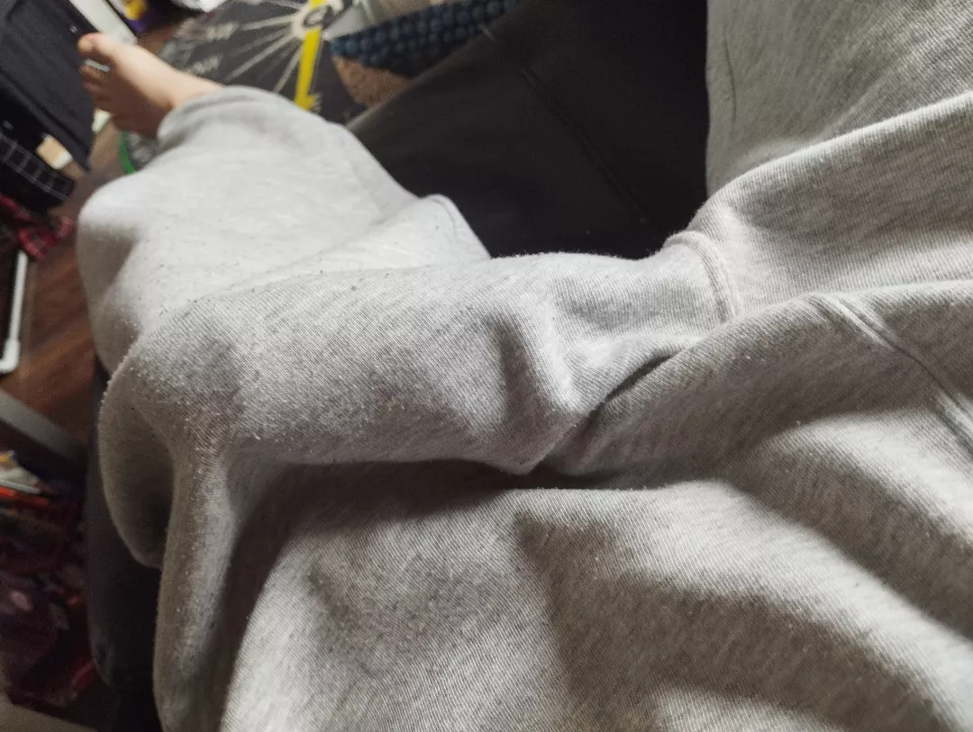 Hard in gray sweatpants posted by ConstantDesmond