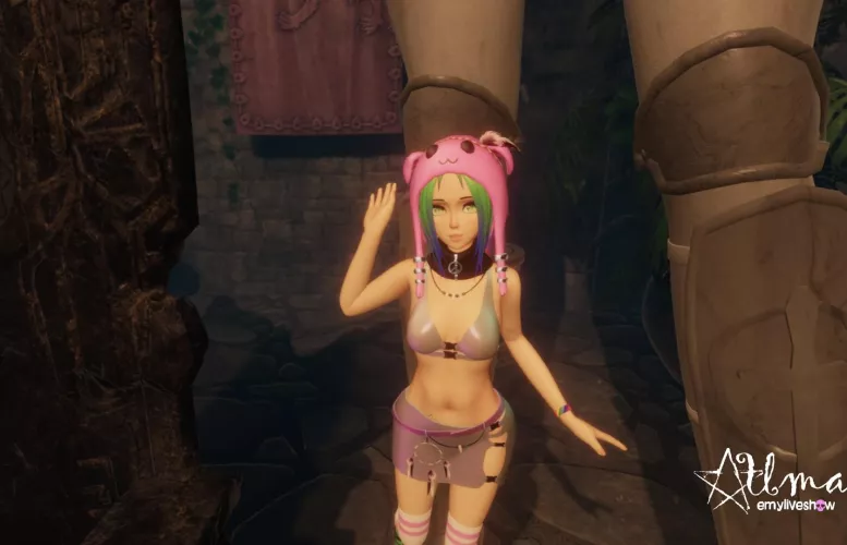 Hello everyone, try to take off my favorite hat:3 https://chaturbate.com/in/?track=default&tour=dT8X&campaign=mTa6y&room=emyliveshow by EmyLiveShow