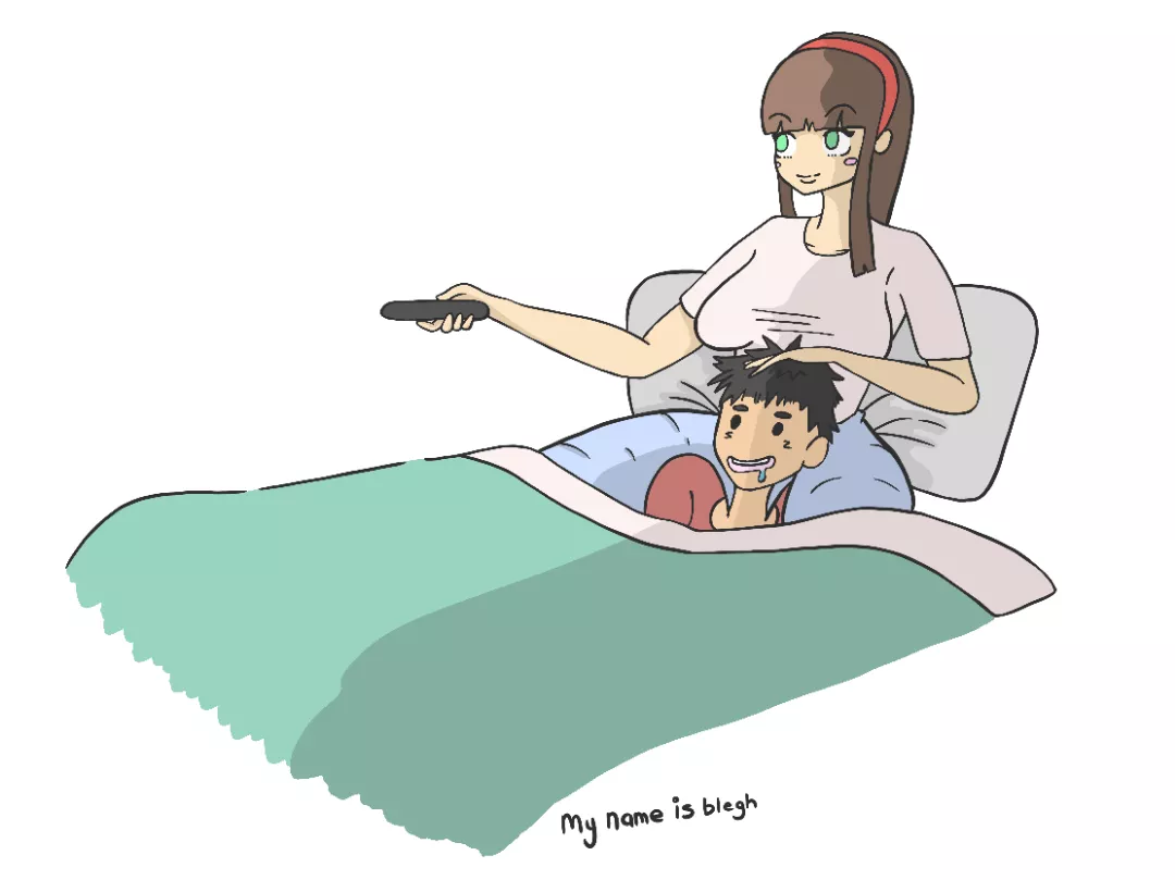 I love it when mommy makes my brain go dead then we relax together by mynameisblegh
