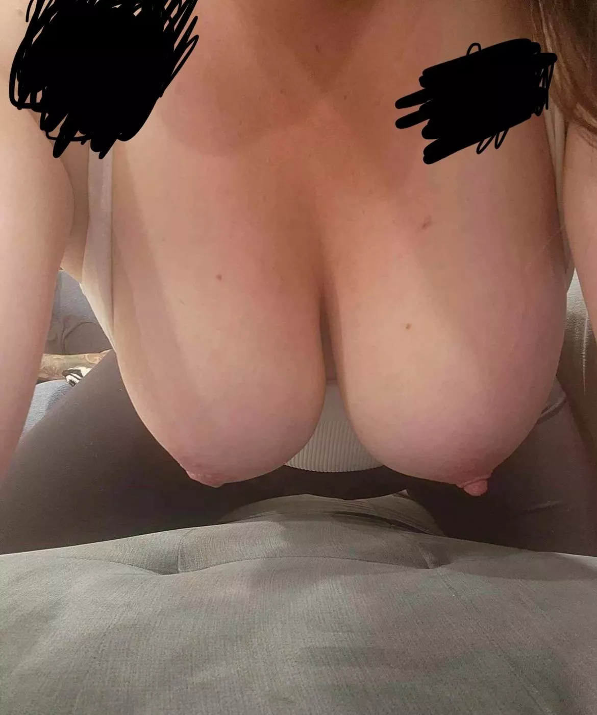 I’ve been self conscious about my boobs for as long as I can remember, finally got the confidence to post em! posted by CraftyAir9987