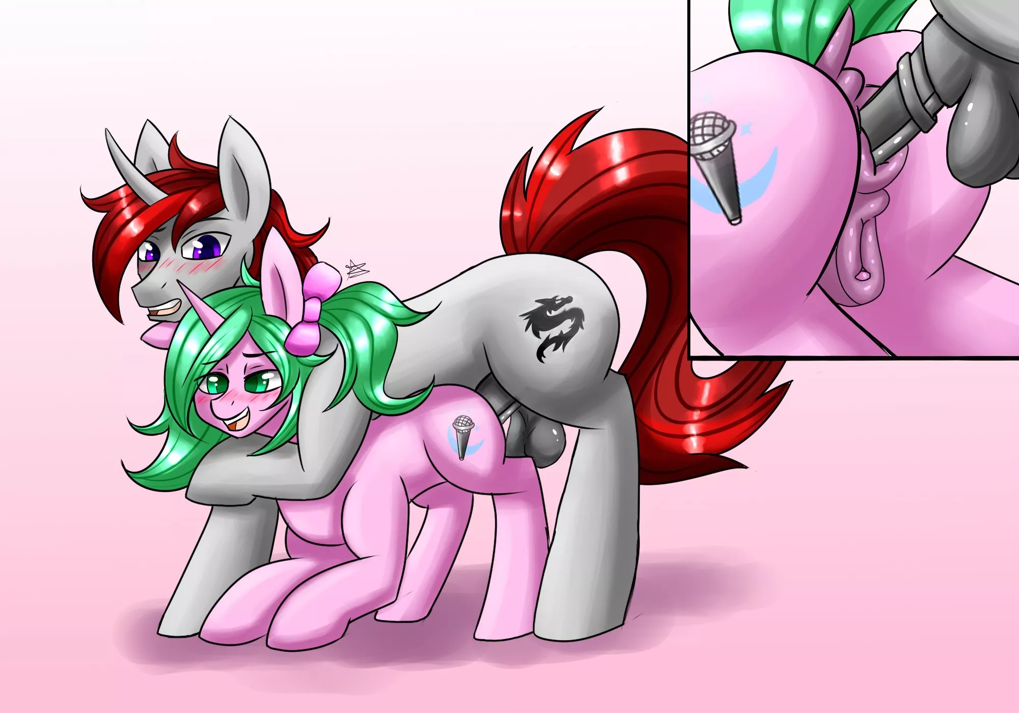 Mystic doesn't mind you using her other hole~! (Artist: Zach Ce) posted by MagicalMysticVA