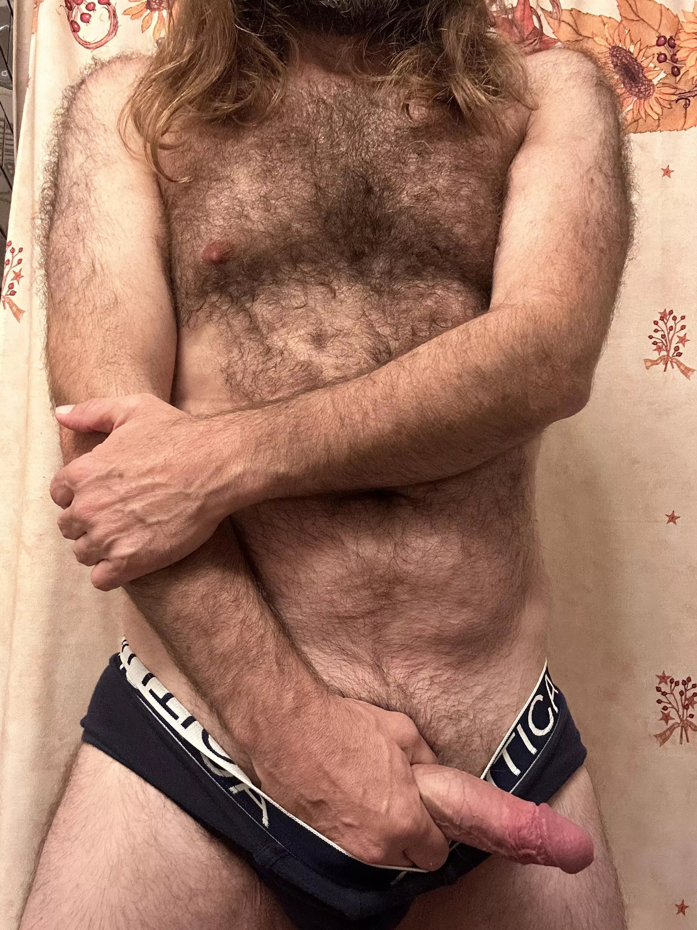 So Goldilocks do tell, too much chest hair, too little, or just the right amount? posted by wvlookin