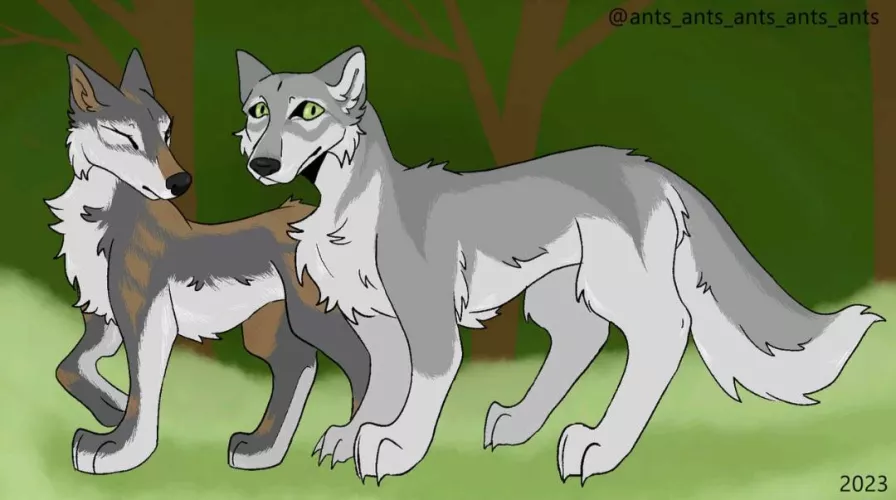 Wolves of the beyond by ants_ants_ants_ants