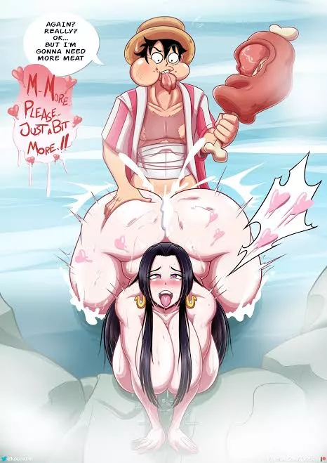 Boa Hancock x luffy posted by Similar-Tip-6118