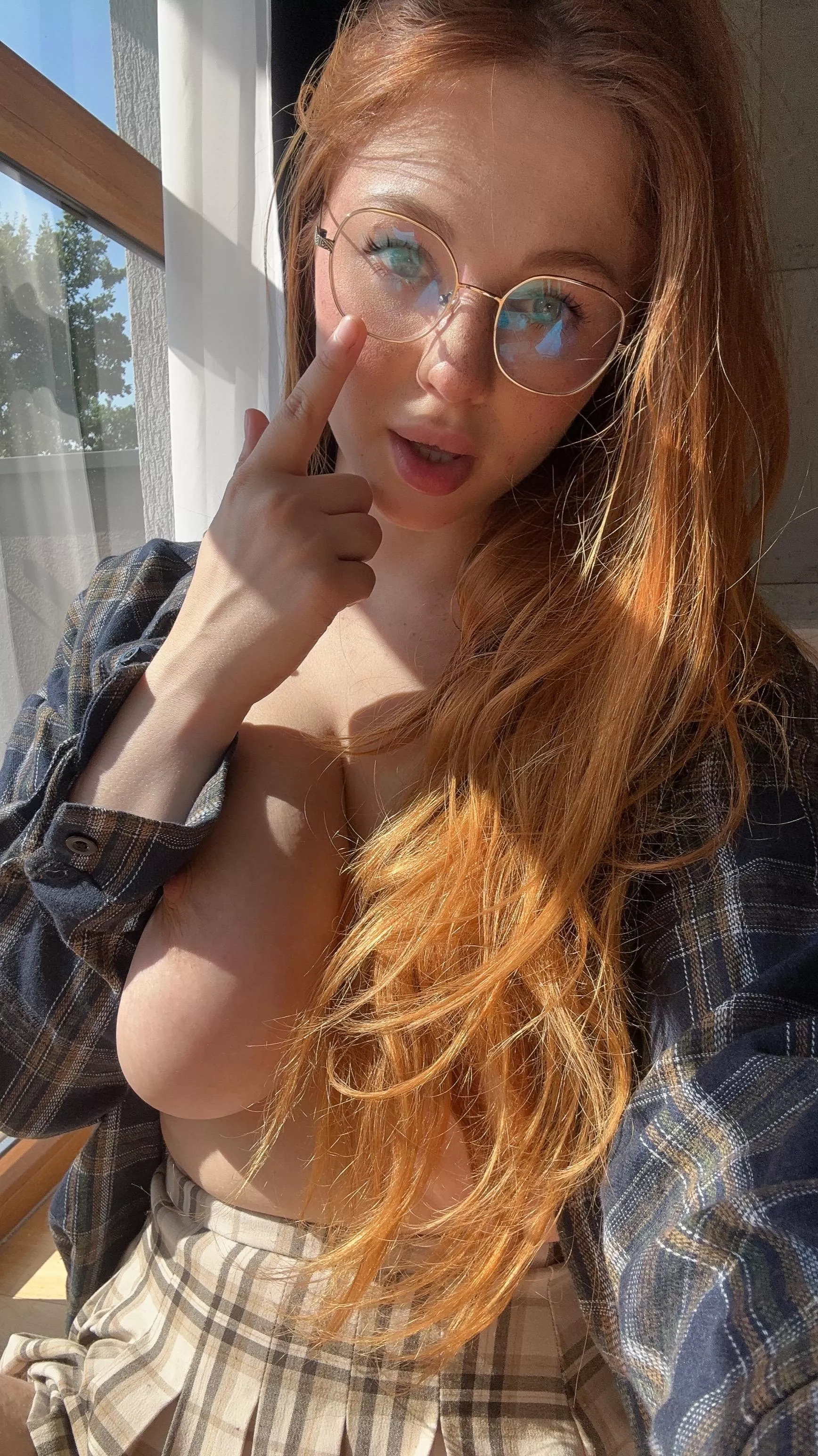 Glasses make everything sexier posted by Sofia_Red_Fox