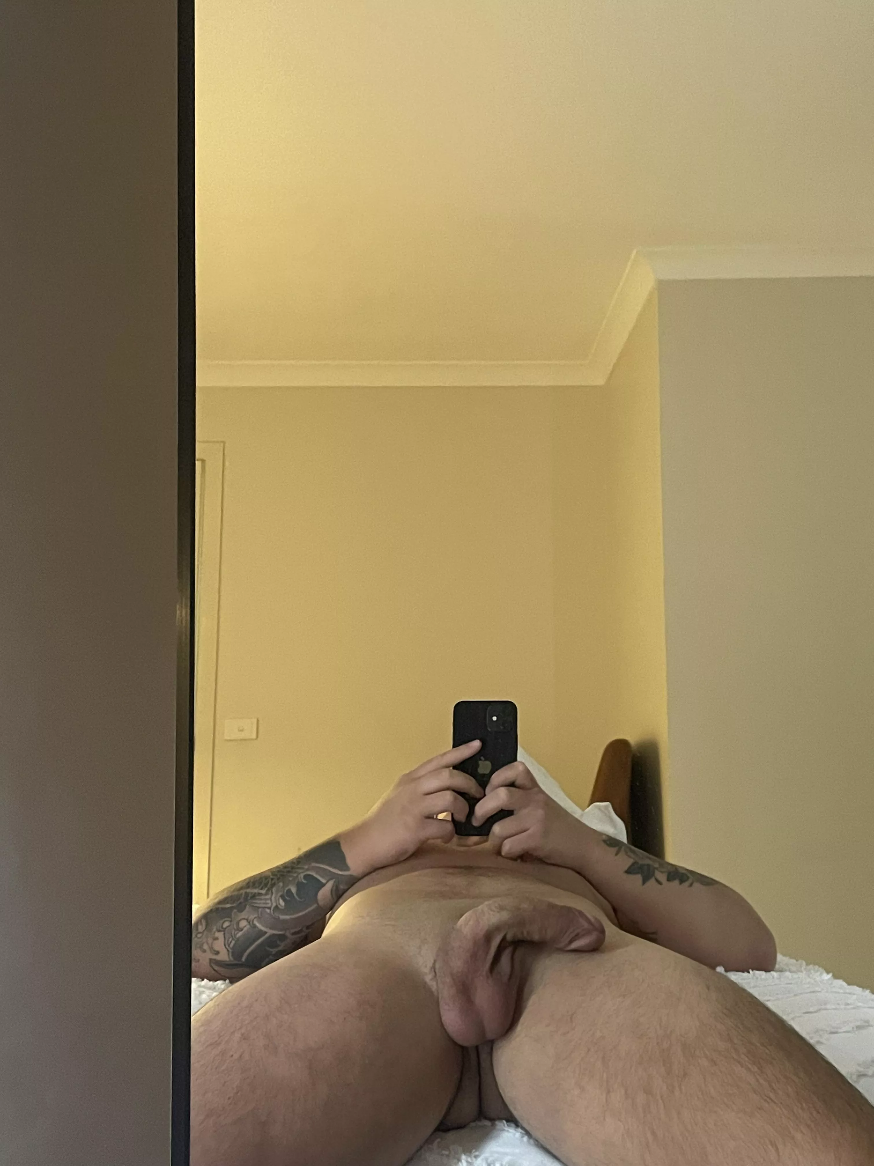 I give you a choice balls or cock. Which are you sucking? posted by Hppyfreaks