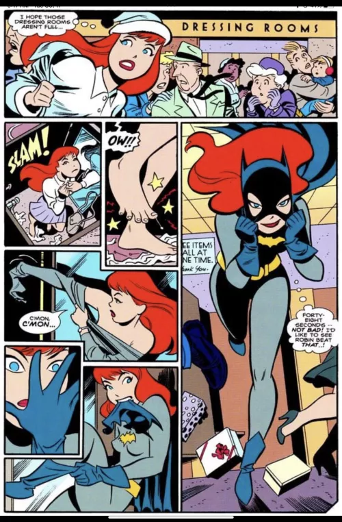 I love stuff where heroines have to change Costumes or getting naked in public. by No-Ship-5902