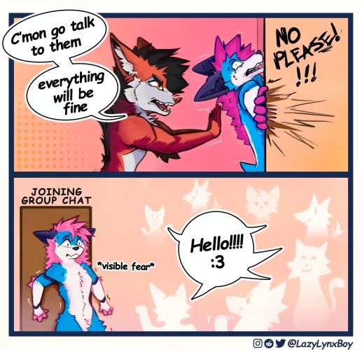 Introverts Hate This So Much... (by me) by LazyLynxBoy