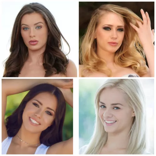 [Lana Rhoades] vs. [Kagney Lynn Karter] vs. [Alina Lopez] vs. [Elsa Jean] by Inananana