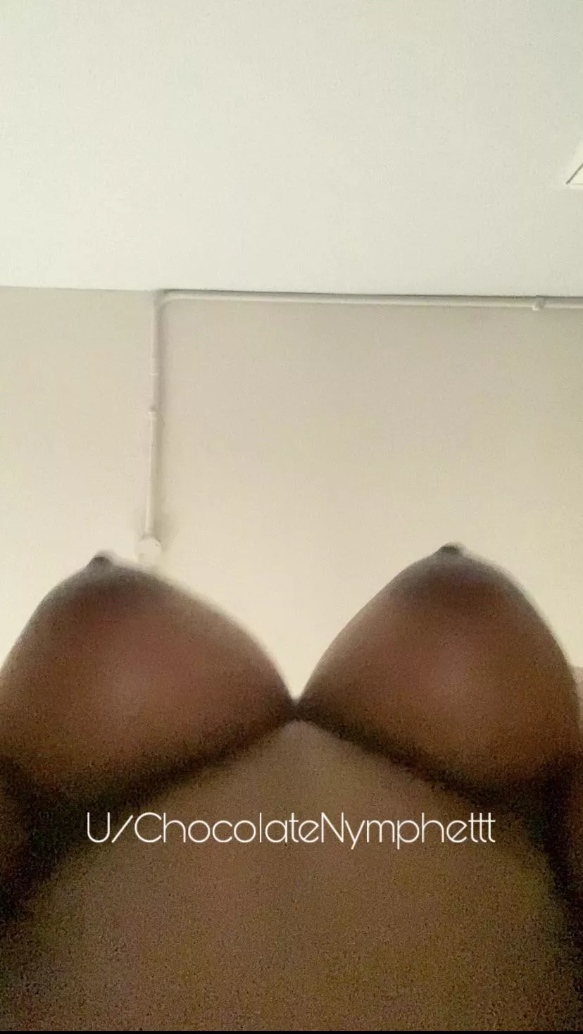 My boobies from a low angle posted by ChocolateNymphettt
