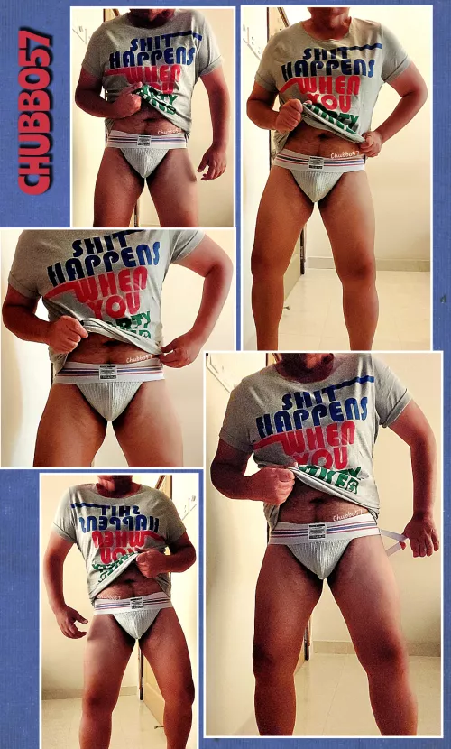 Remember those Undergear print catalogues in the 90s? Here I am, emulating the layout... What do you think? by chubbo57