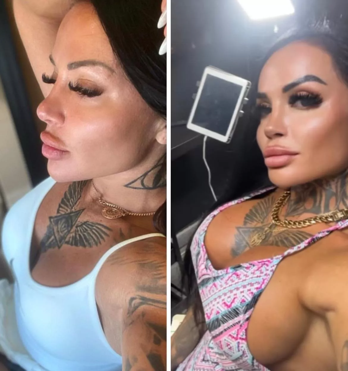 Same angle. 3 years apart posted by coedolsz