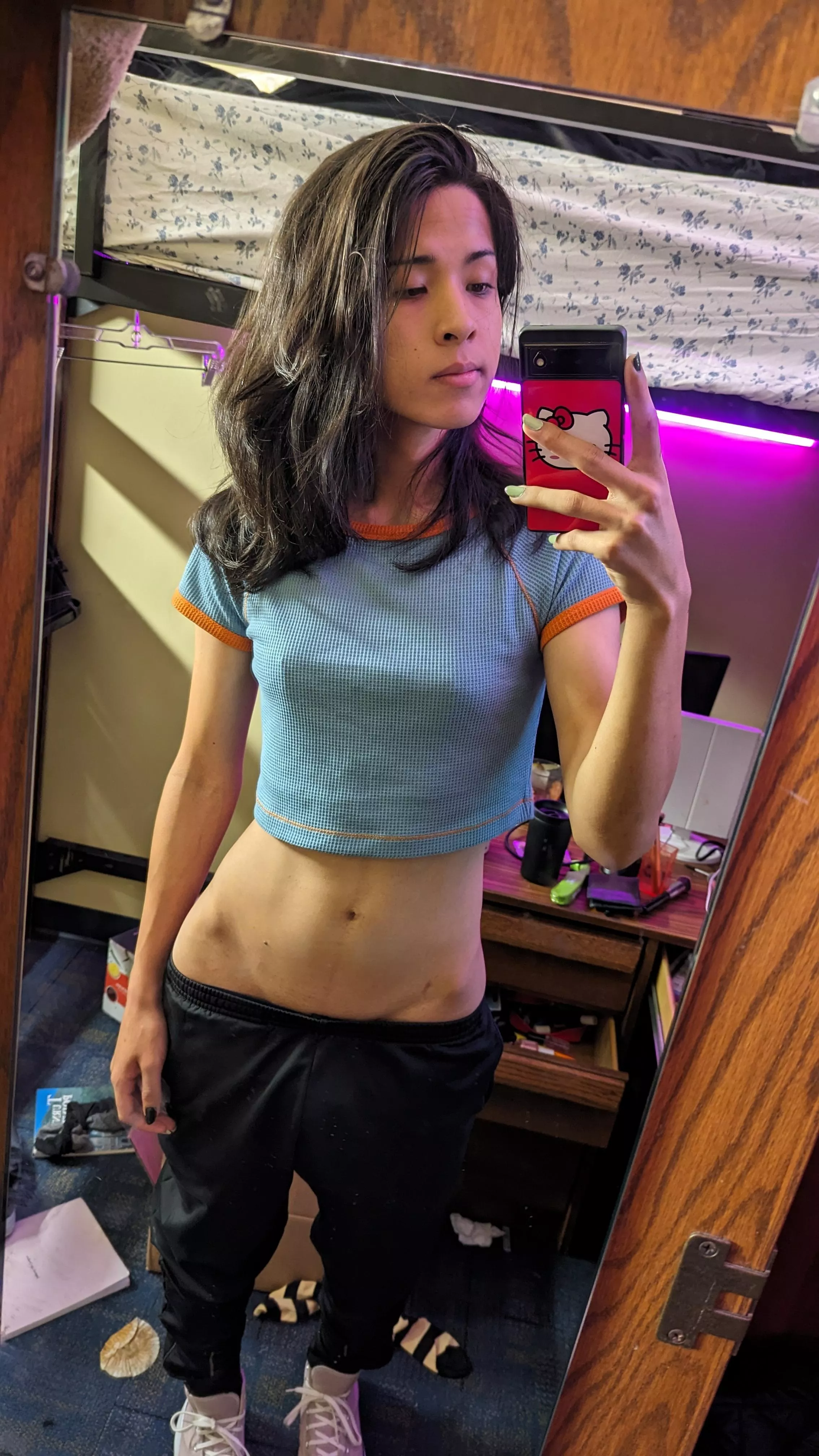 waist look :) ill never clean my room 🐻 posted by somehow_memorable