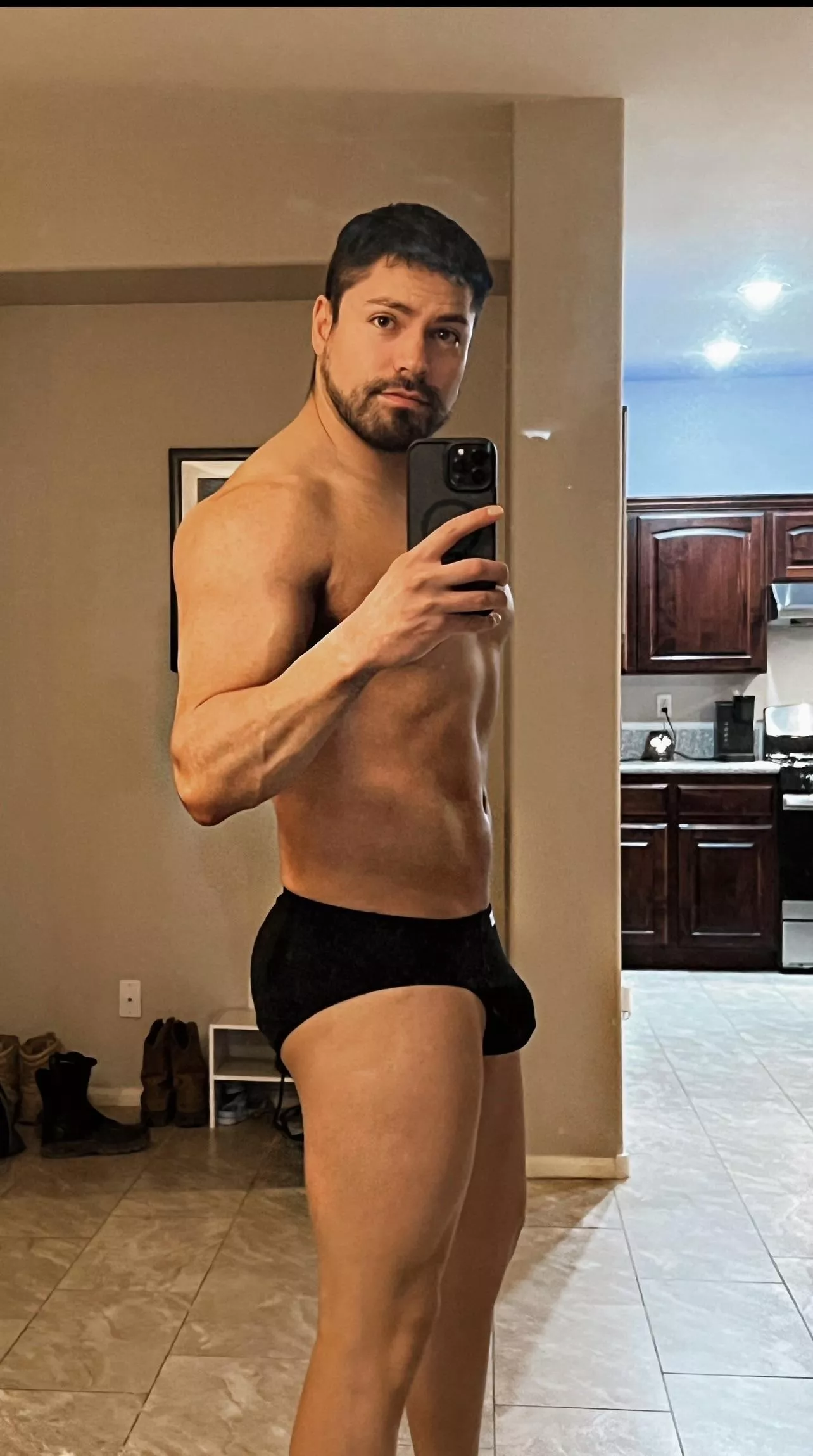 Acceptable to walk around like this if we were roommates? posted by Affectionate-Team108