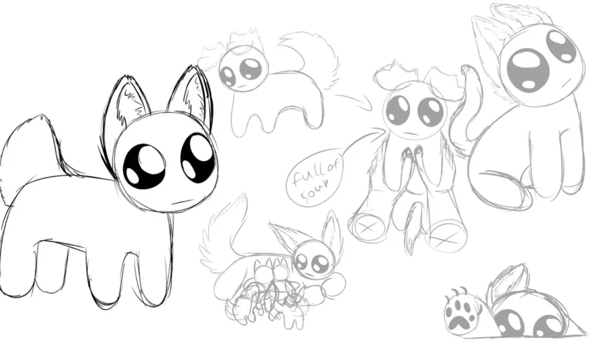 Autism/tbh creatures but furries (Art made by me) by Hydrophobiqe