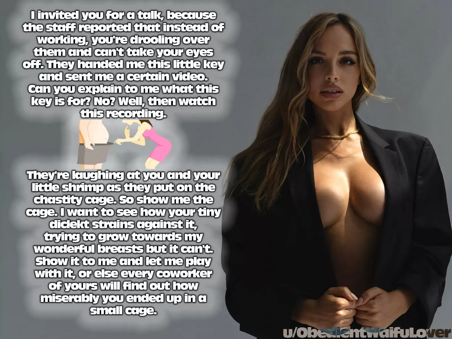 BOSS (dis)Appointment posted by ObedientWaifuLover