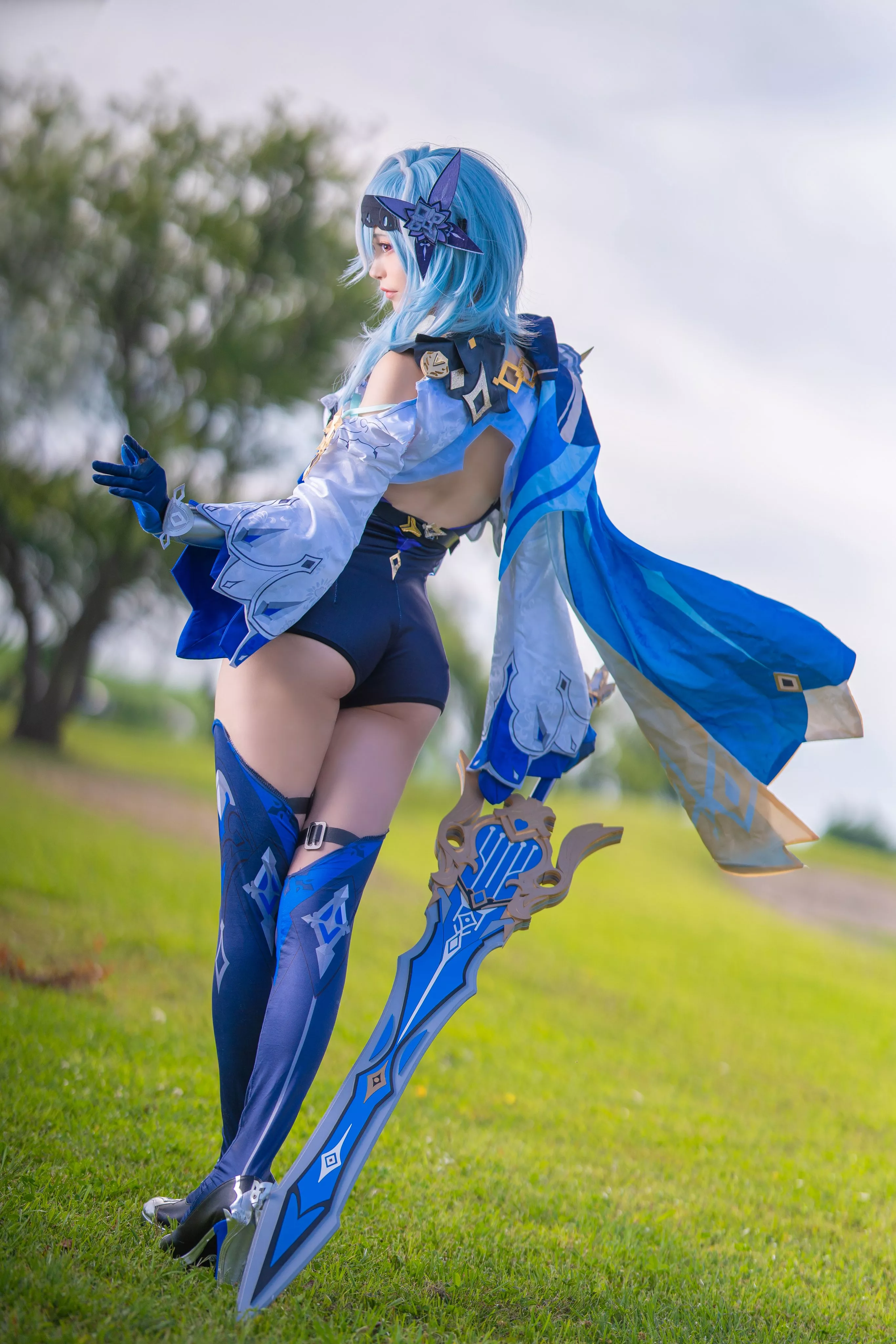 Eula from Genshin Impact by hakonyanya posted by YoMikeeHey