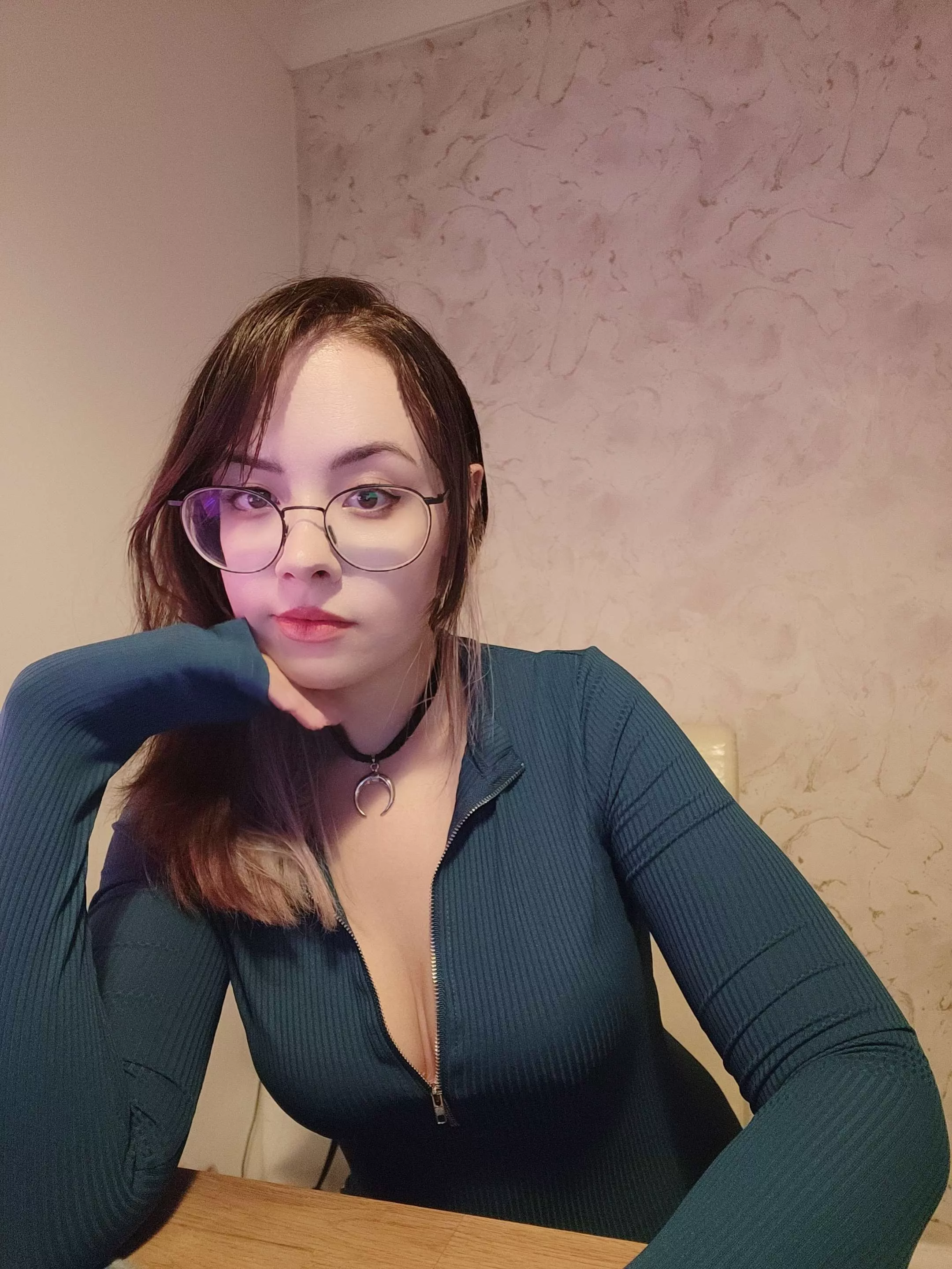 For years my opticians told me that this style of glasses doesnt suit me but I said F it. :3 posted by muddanugget-lewd