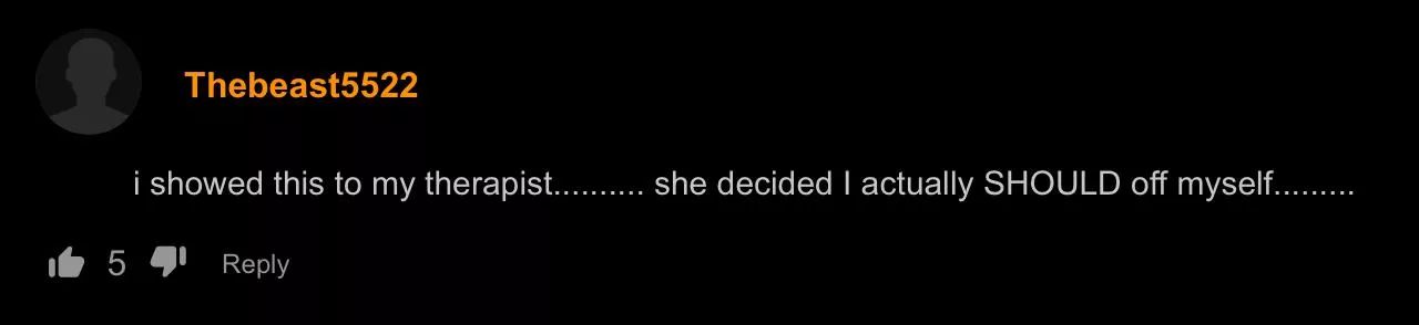 Guess bro is down bad. posted by OmegaFart400