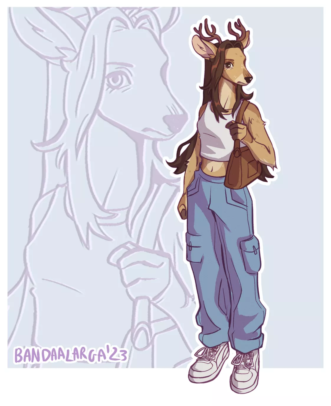 I recently tried drawing a furry for the first time and today I made a fursona of my sister. Hope you like it posted by mildzelo