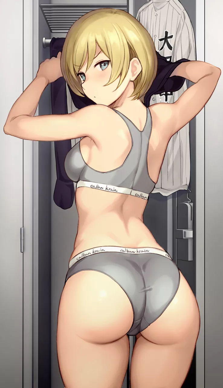 Locker room Michiru Mayumura [Major 2nd] posted by x54dc5zx8