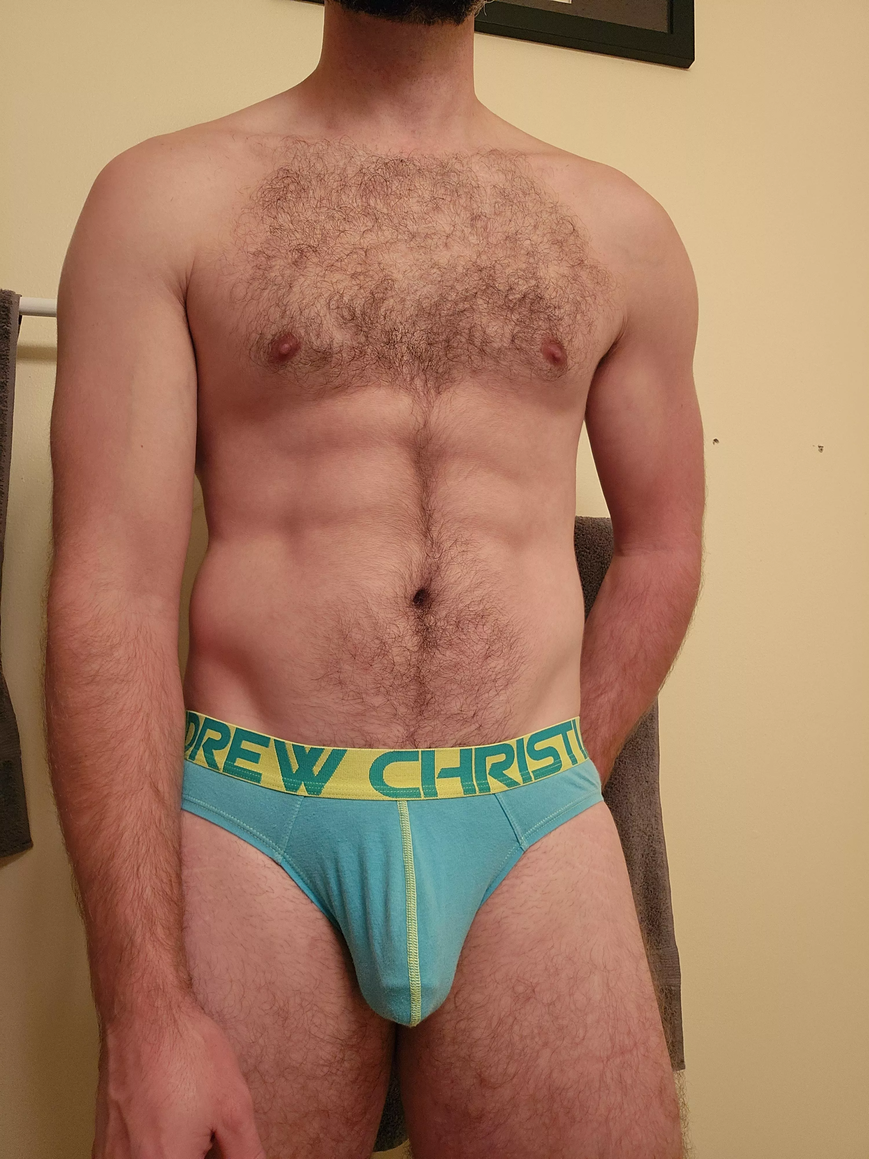 Love my blue briefs! posted by Kaigai-Niki
