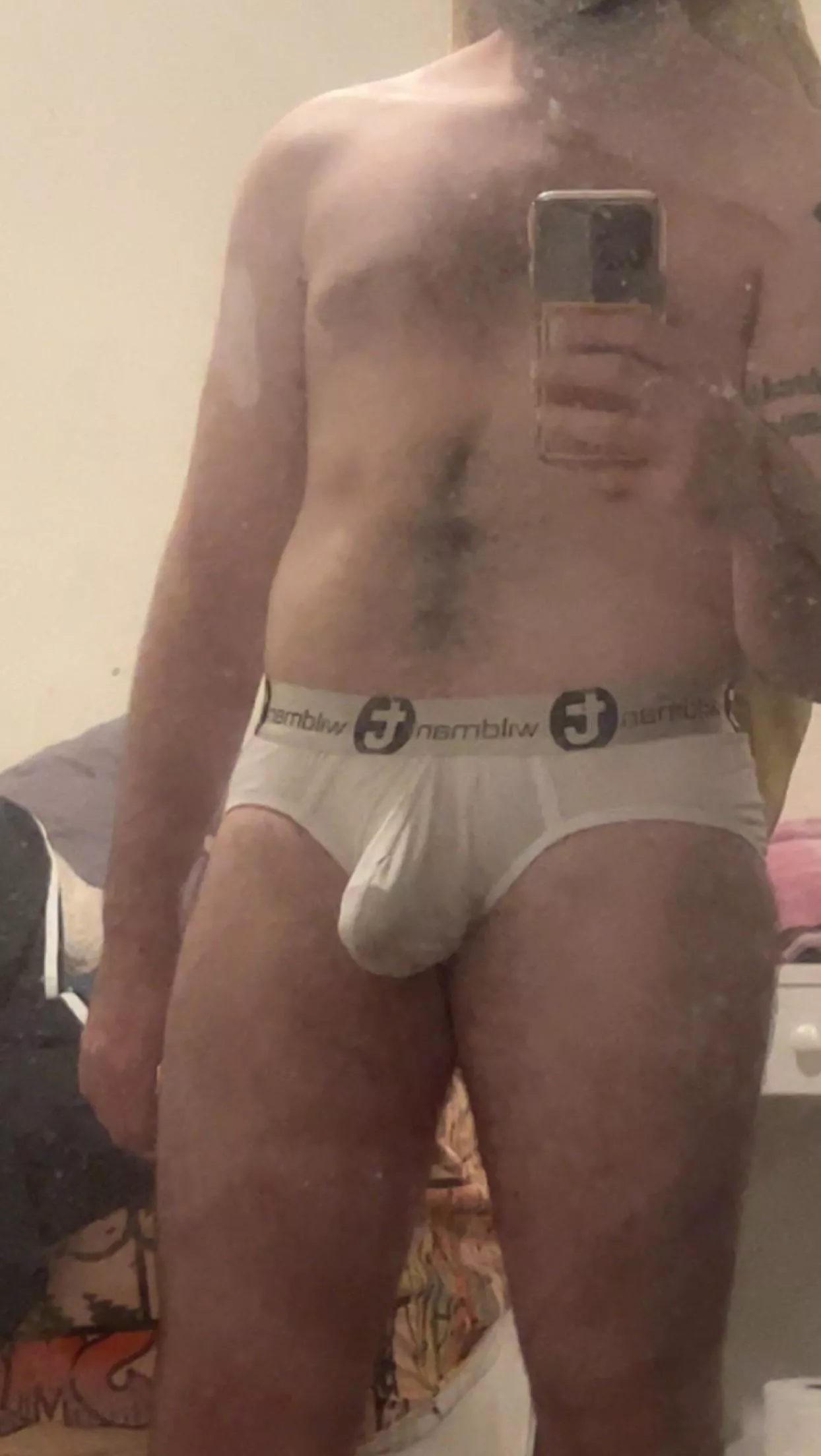 Me in my new undies posted by Mybigdickthrowaway