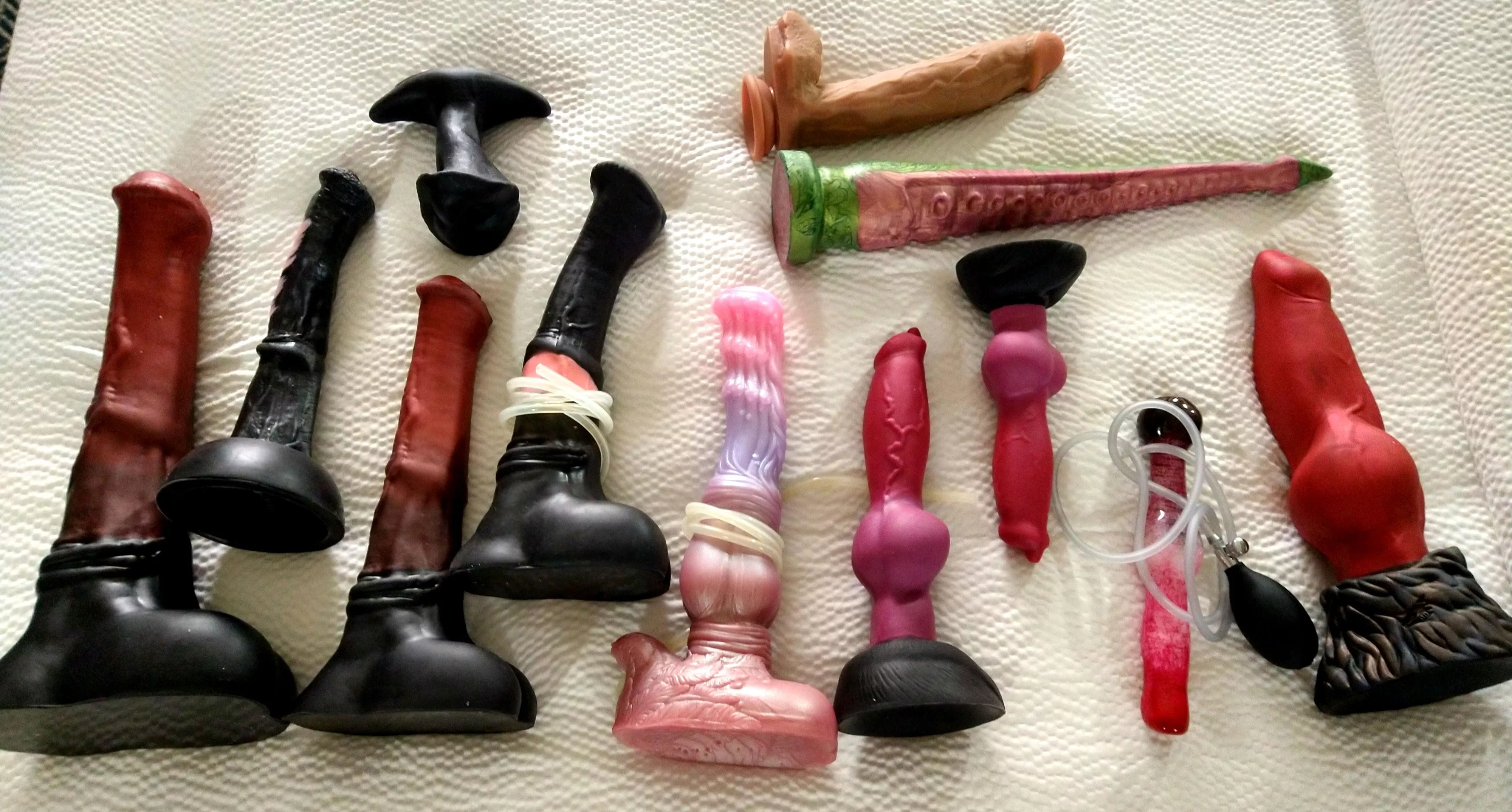 Most of the current collection posted by garbageboy129