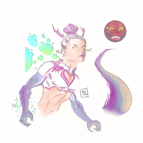 [OC] Trying to get better at drawing, I call this piece “Give me my ball back!” by StainlessInferno