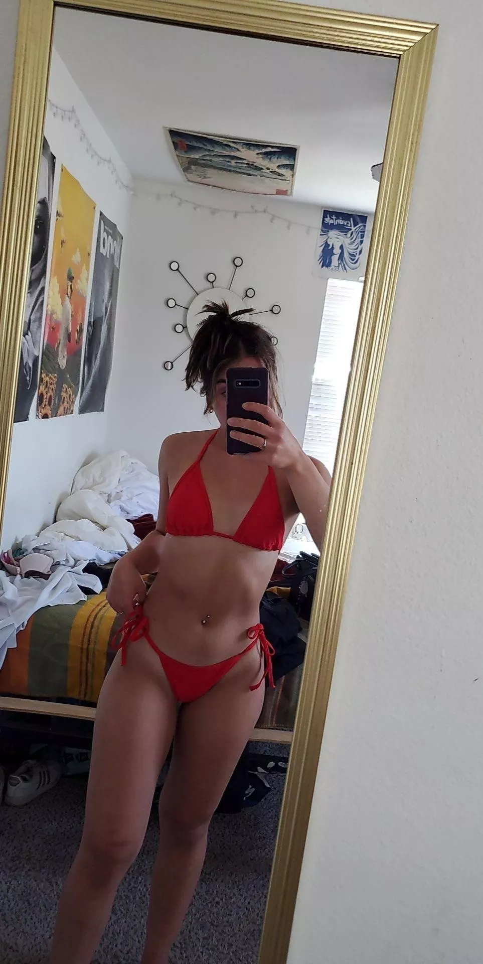 Red is definitely my color 🔥 posted by Background-Table-174