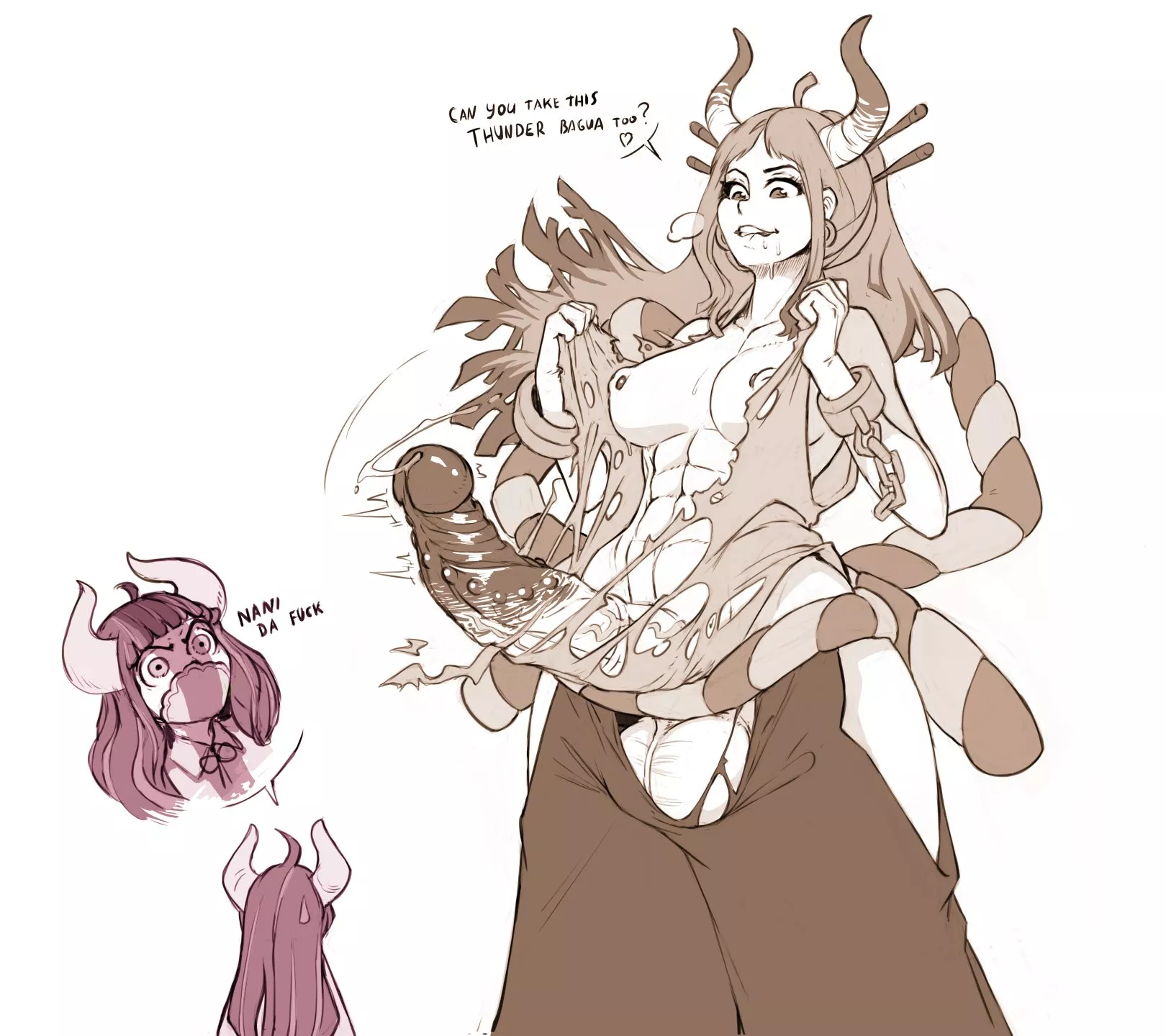 Those ancient zoans sure can take a beating (Artist:Demimond) posted by White-Whiskey