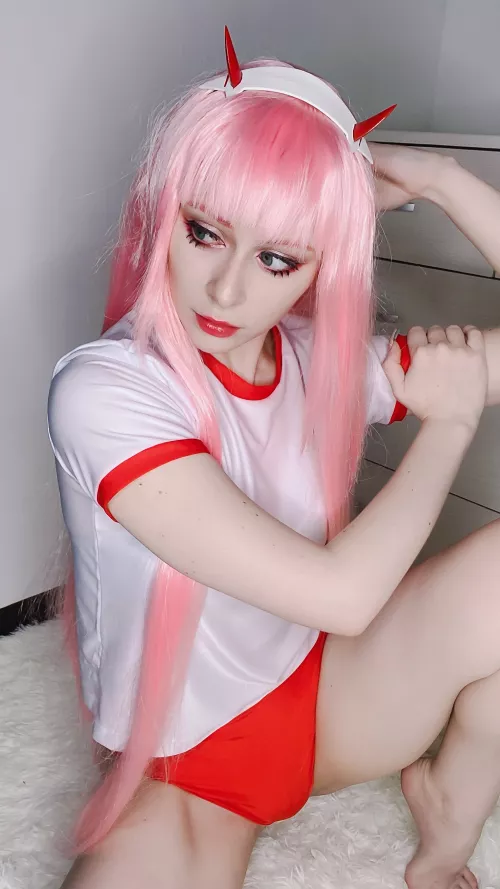 Zero Two from Darling in the FranXX by KyrieFox by kyriefox