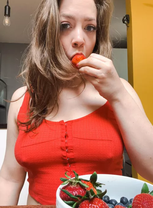 Being braless during breakfast makes me feel so free! by yourspicygf